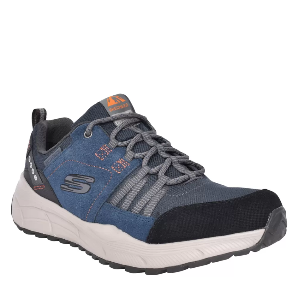 Mens SKECHERS Mens 237179 Equalizer Walking Shoe In Navy