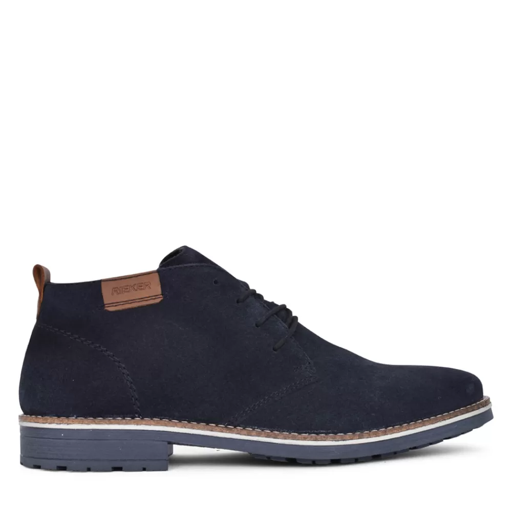 Mens RIEKER Mens 33206 Ankle Boot In Navy