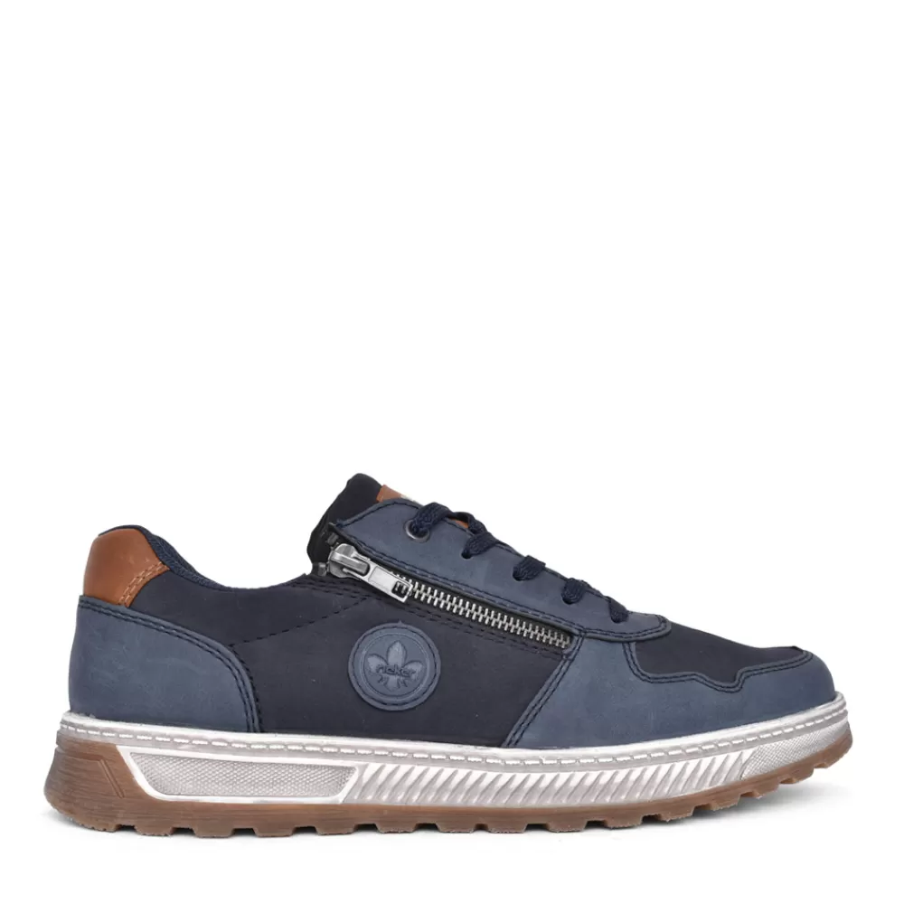 Mens RIEKER Mens 37029 Trainer In Navy