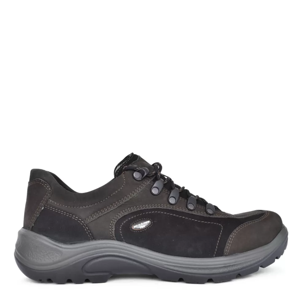 Mens WALDLAUFER Mens 415901 Hayo H-Fit Laced Shoe In Black