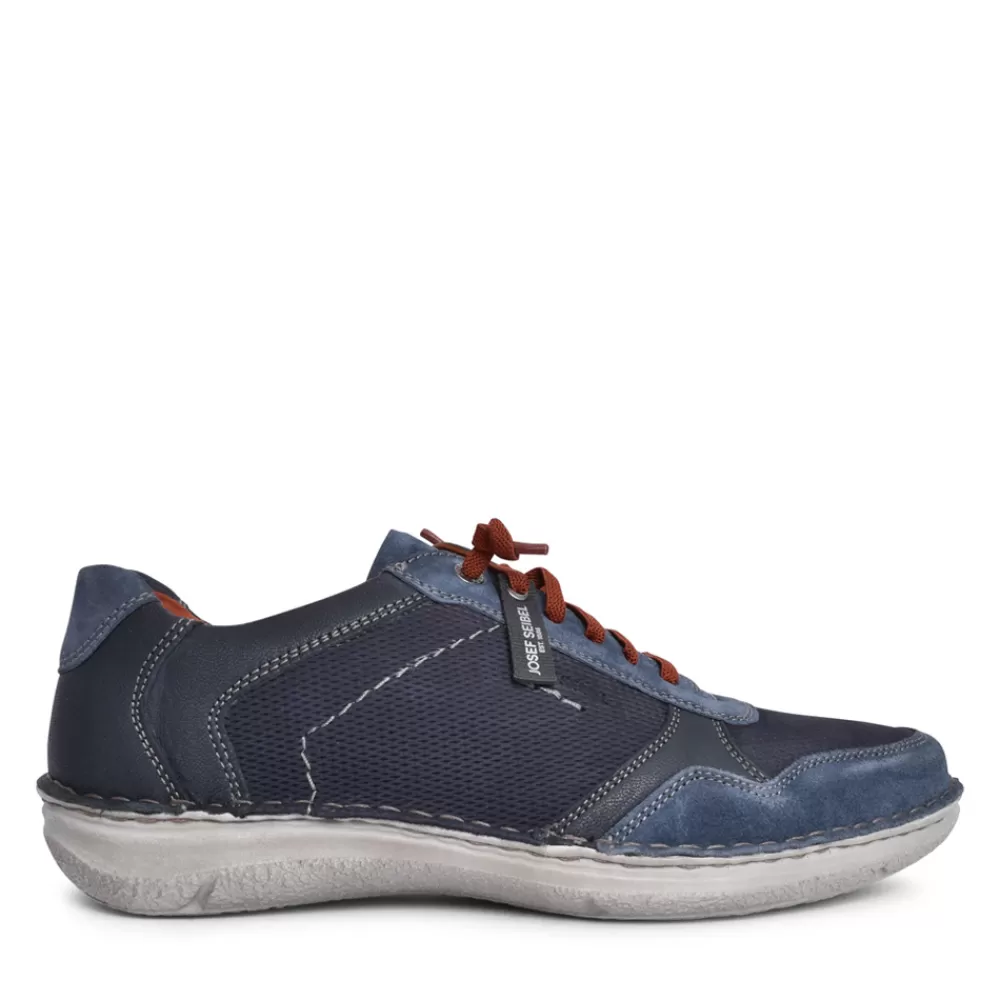 Mens JOSEF SEIBEL Mens 43697 Anvers 97 Shoe In Navy
