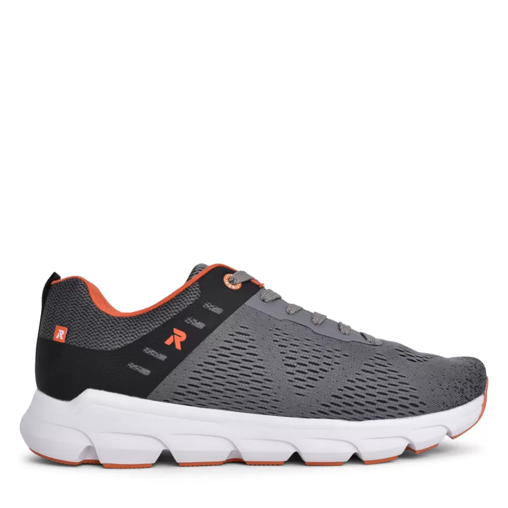Mens RIEKER EVOLUTION Mens 7806 Laced Trainer In Grey