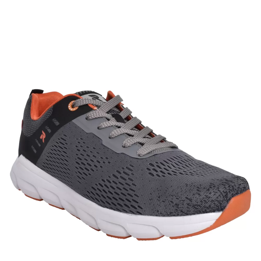 Mens RIEKER EVOLUTION Mens 7806 Laced Trainer In Grey