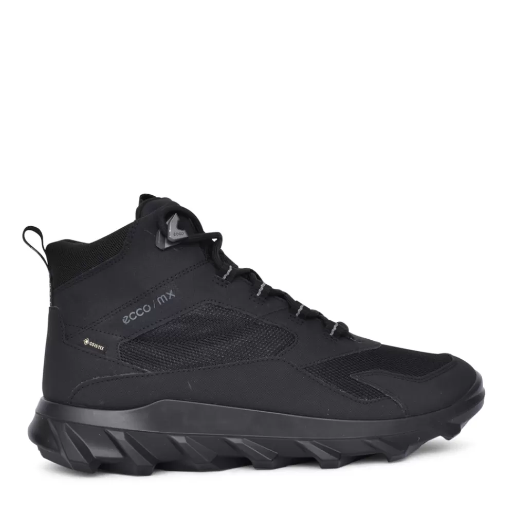 Mens ECCO Mens 820224 Mx Med Walking Boot In Black
