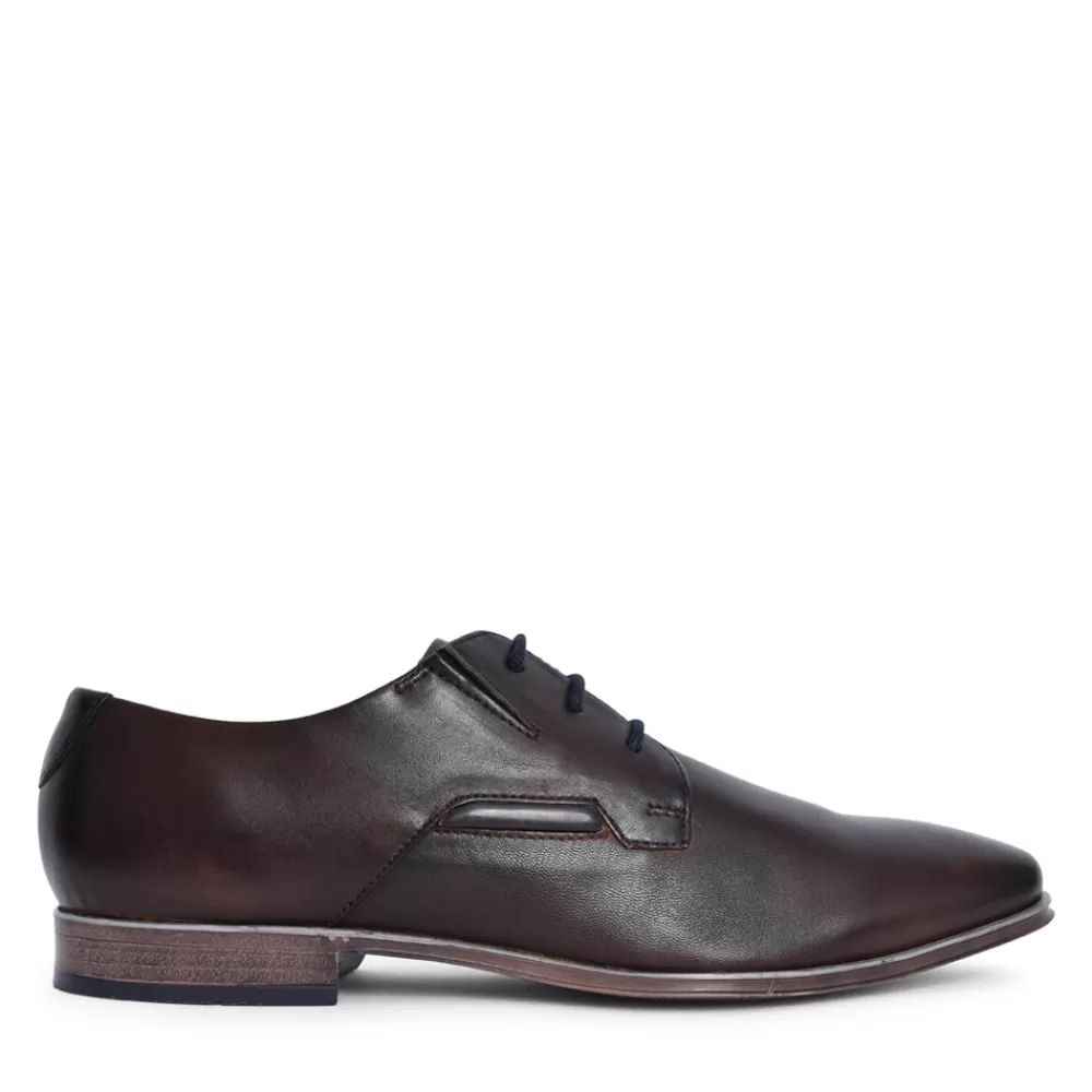 Mens BUGATTI Mens A311K Morino I Laced Shoe In Brown