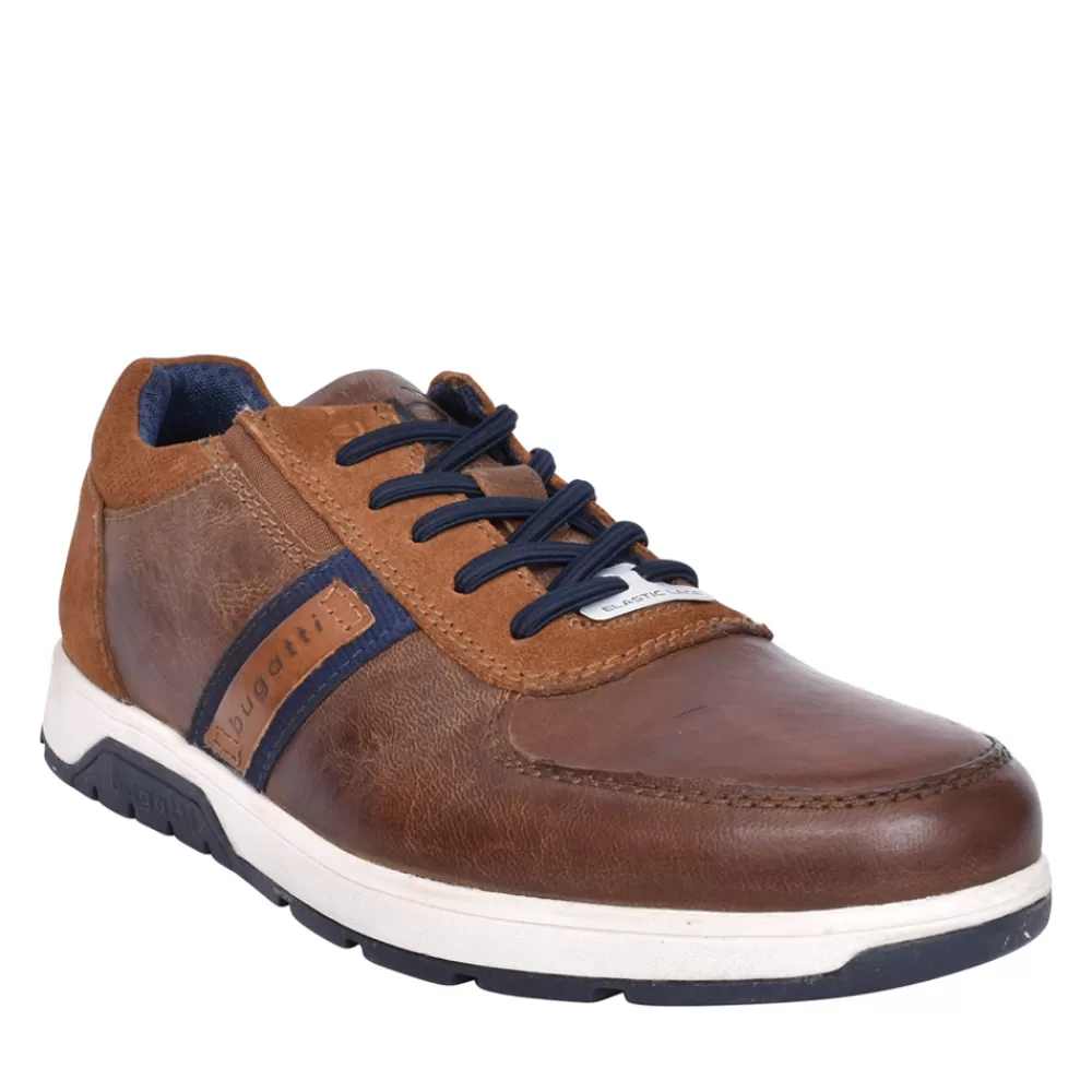 Mens BUGATTI Mens A5E04 Shoe In Brown