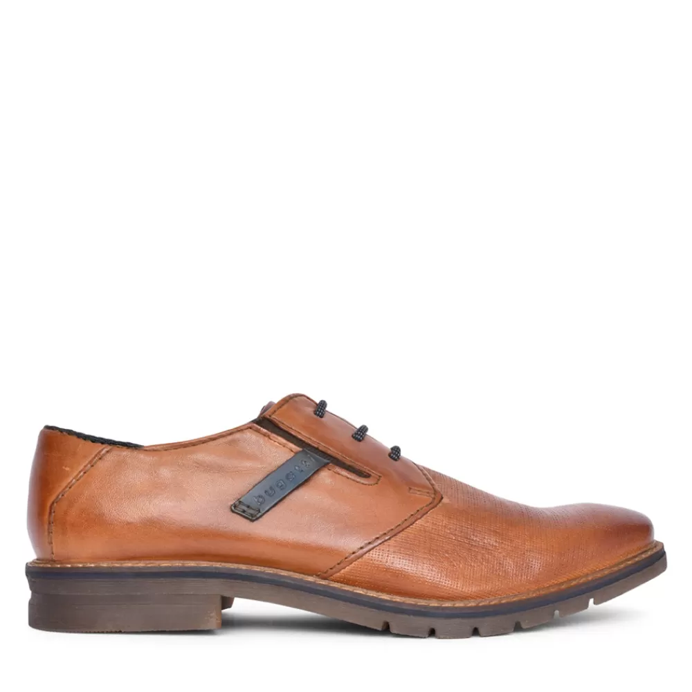 Mens BUGATTI Mens A9E01 Shoe In Tan