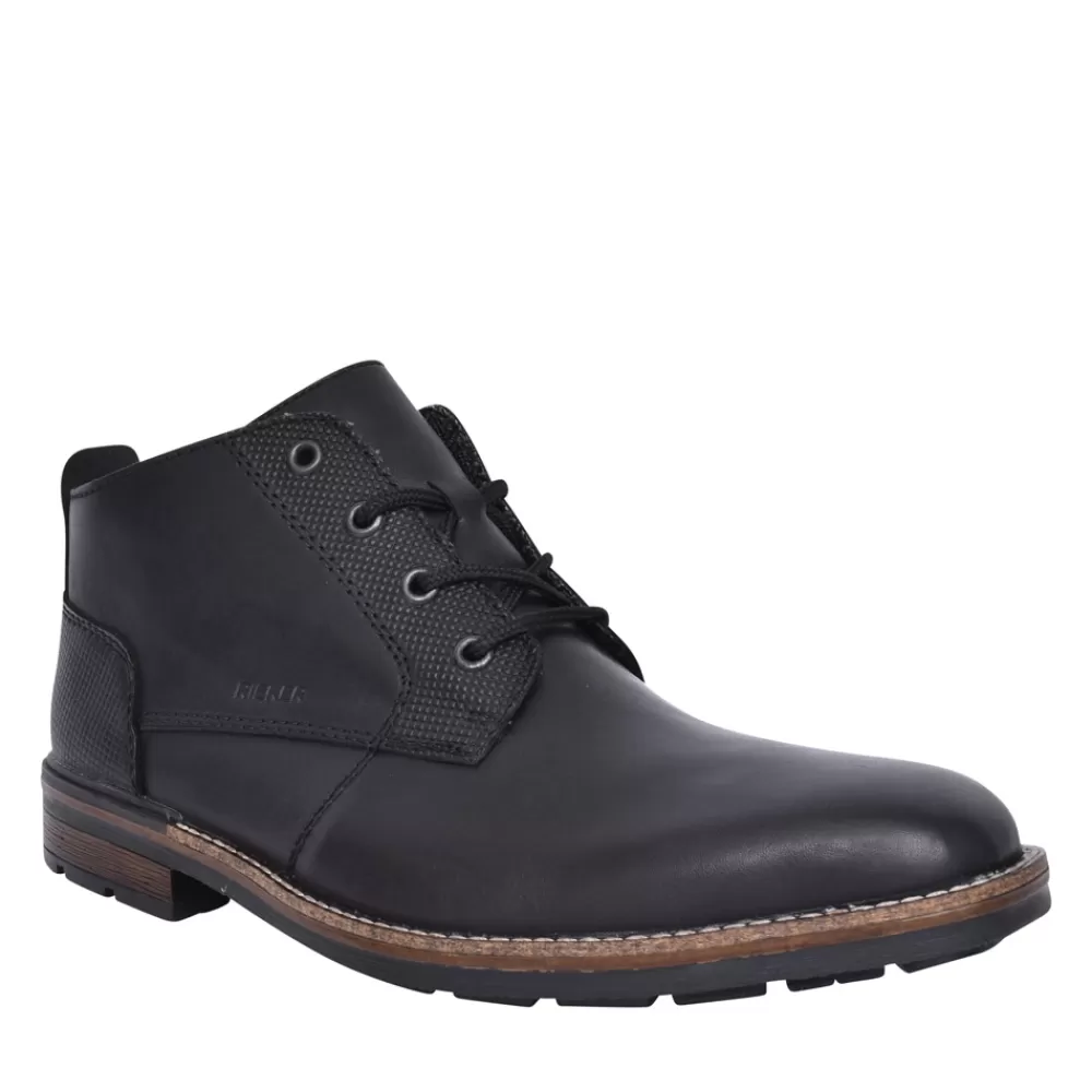 Mens RIEKER Mens B1322 Ankle Boot In Black