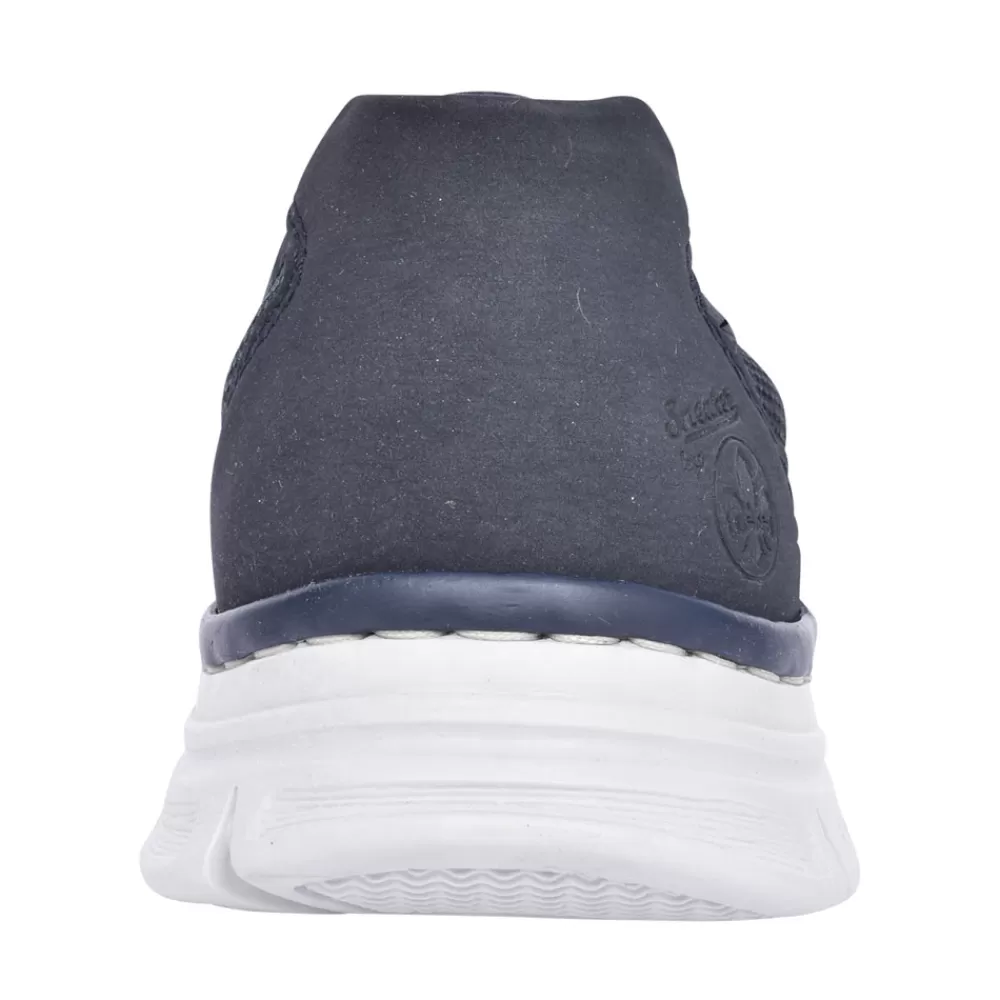 Mens RIEKER Mens B4862 Slip On Shoe In Navy