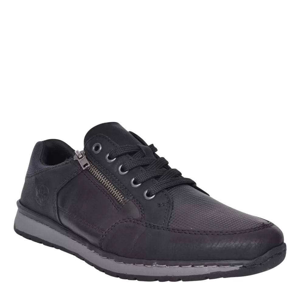 Mens RIEKER Mens B5130 Laced Shoe In Black