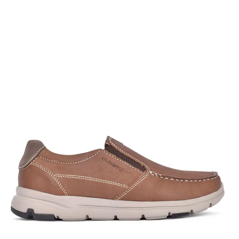 Mens DUBARRY Mens Boston Slip On Shoe In Tan