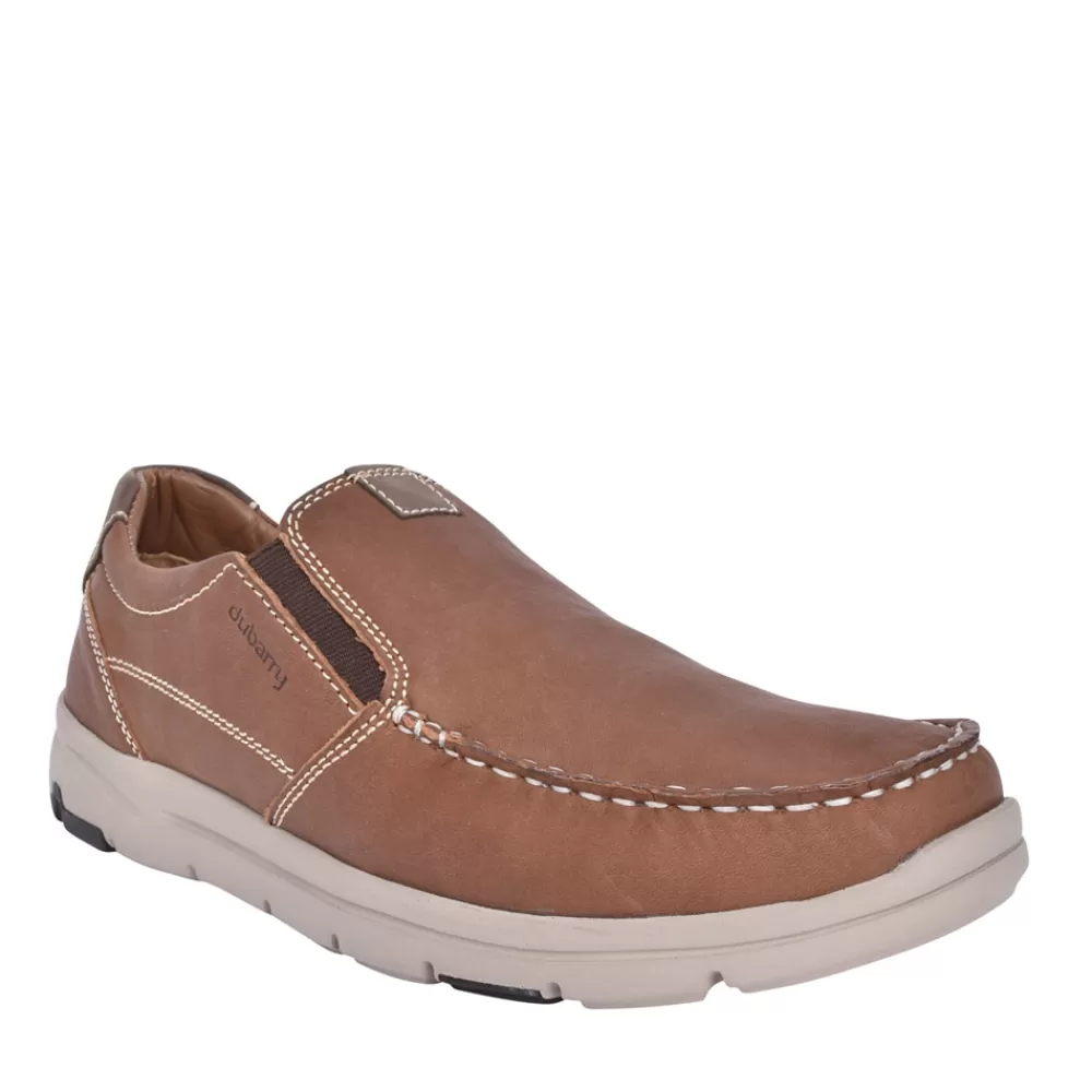 Mens DUBARRY Mens Boston Slip On Shoe In Tan