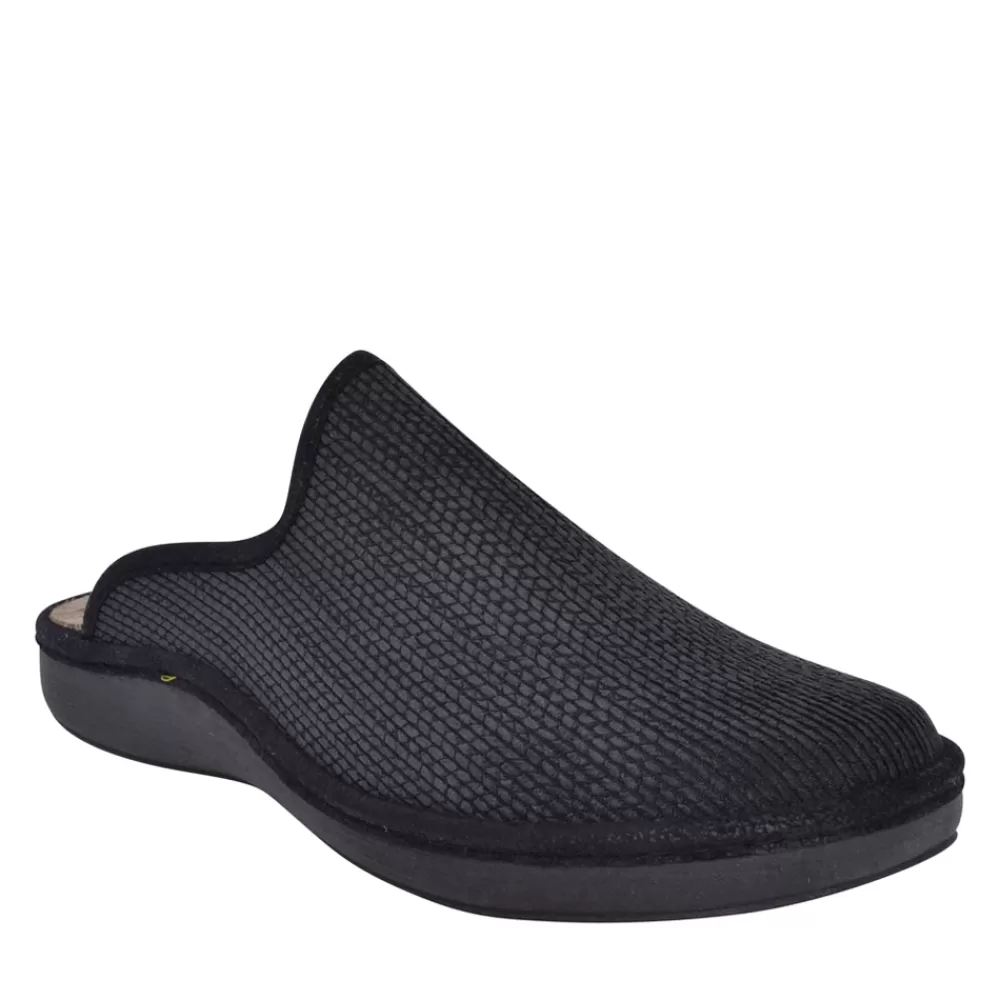 Mens PADDERS Mens Chester Slipper In Black