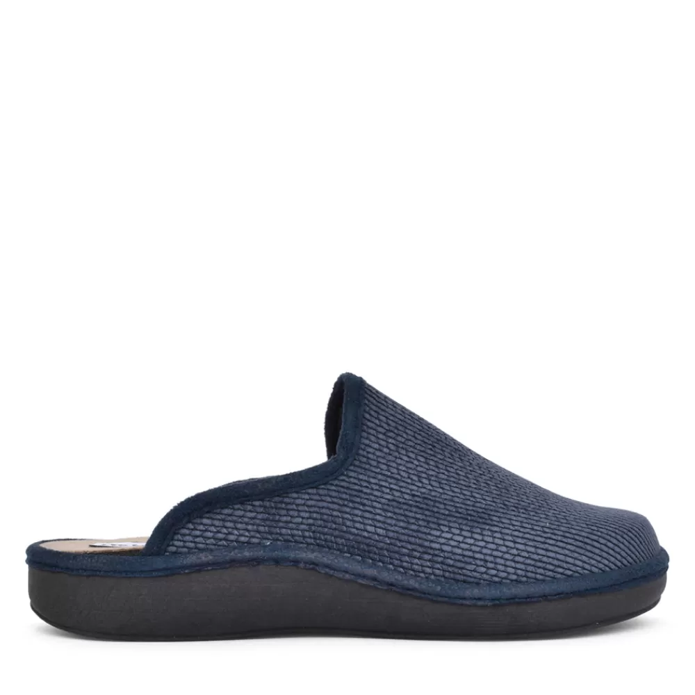 Mens PADDERS Mens Chester Slipper In Blue
