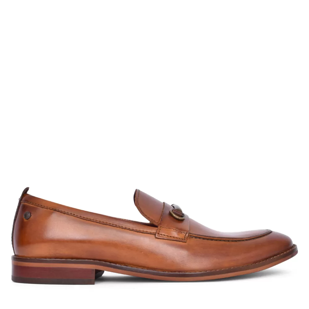 Mens BASE LONDON Mens Coda Slip-On Shoe In Tan