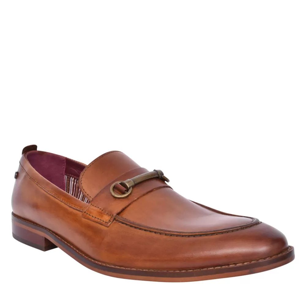 Mens BASE LONDON Mens Coda Slip-On Shoe In Tan