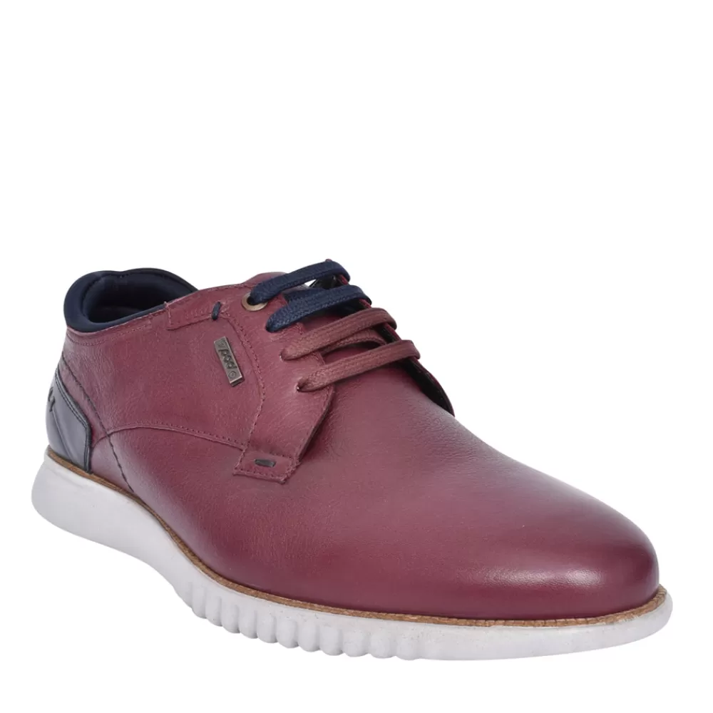 Mens POD Mens Coilver Laced Shoe In Burgandy