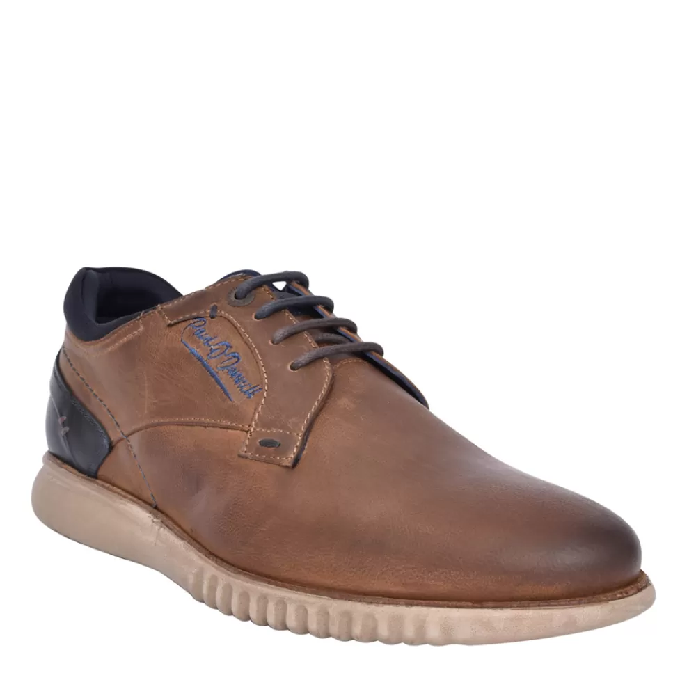 Mens POD Men's Corvette Laced Shoe In Brown