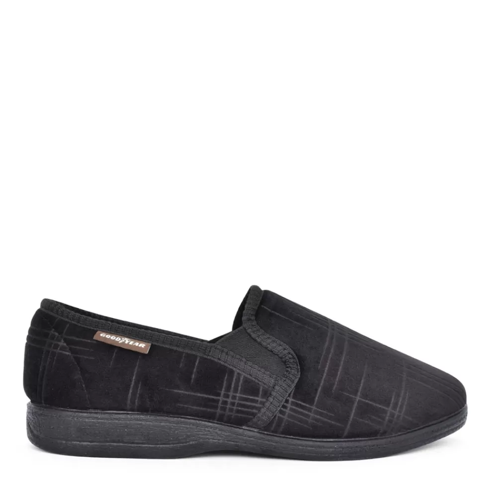 Mens GOODYEAR Mens Denver Kmg136 Slipper In Black