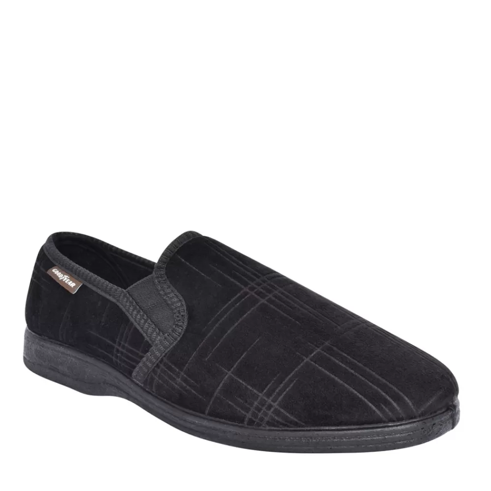 Mens GOODYEAR Mens Denver Kmg136 Slipper In Black