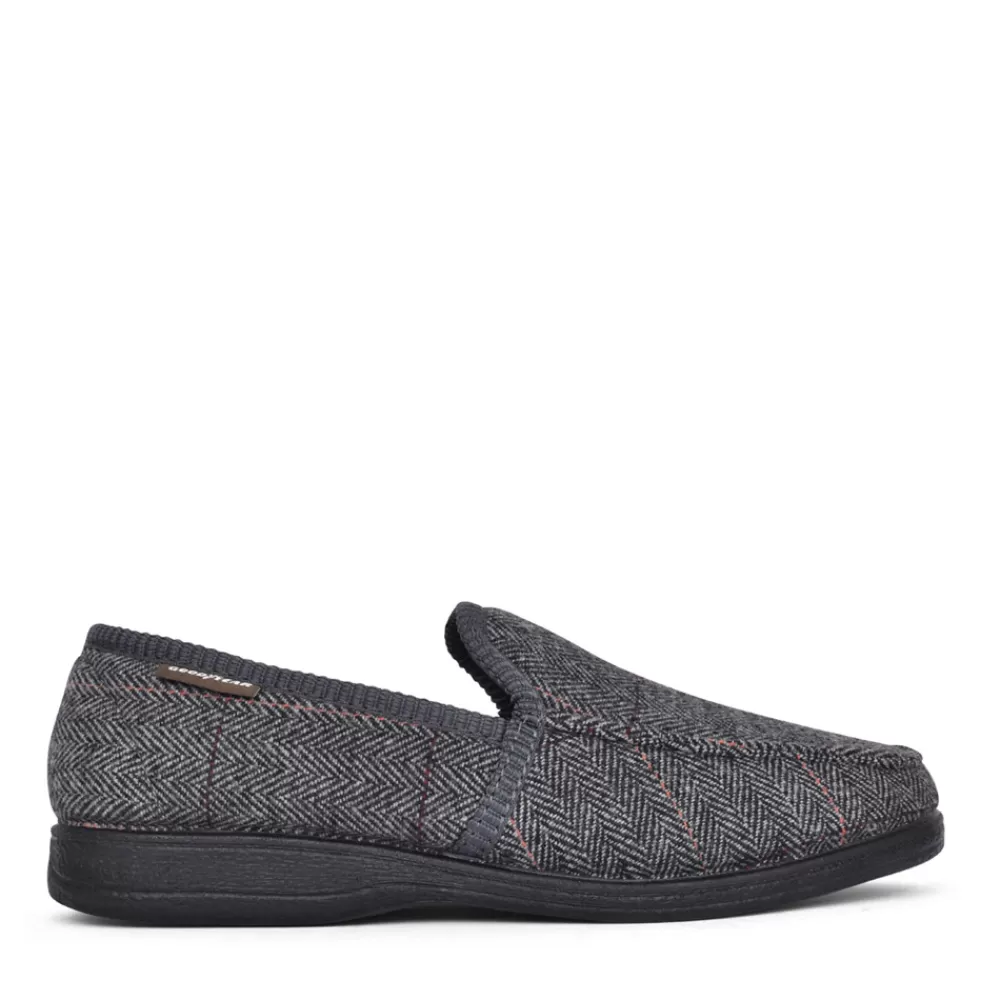 Mens GOODYEAR Mens Eisenhower Kmg137 Slipper In Grey