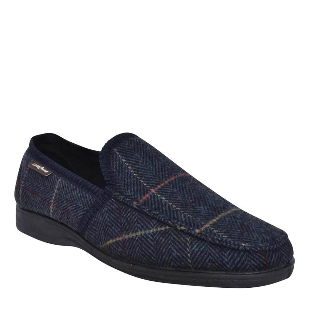 Mens GOODYEAR Mens Eisenhower Kmg137 Slipper In Navy