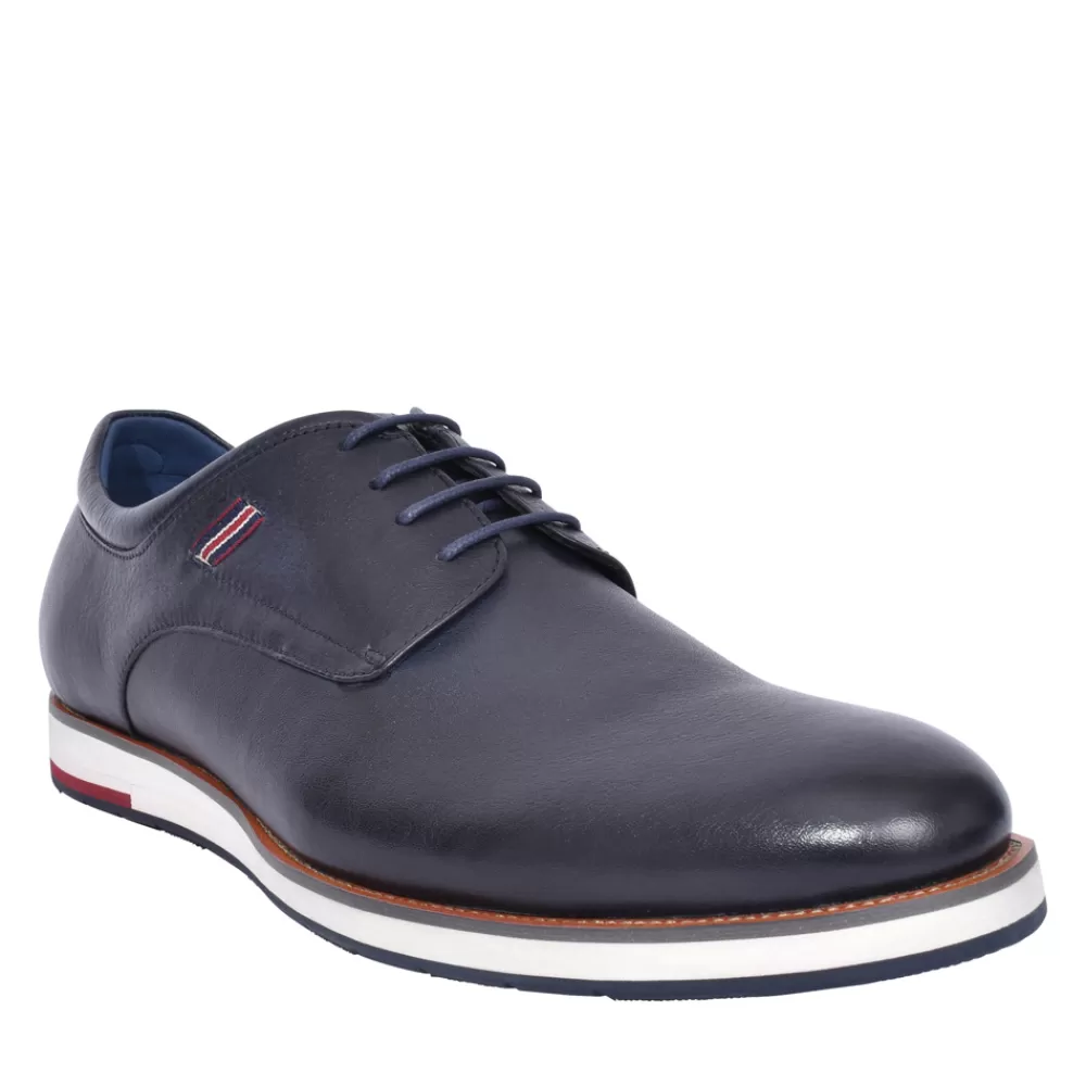 Mens ESCAPE Mens Fallen Forest Laced Shoe In Navy