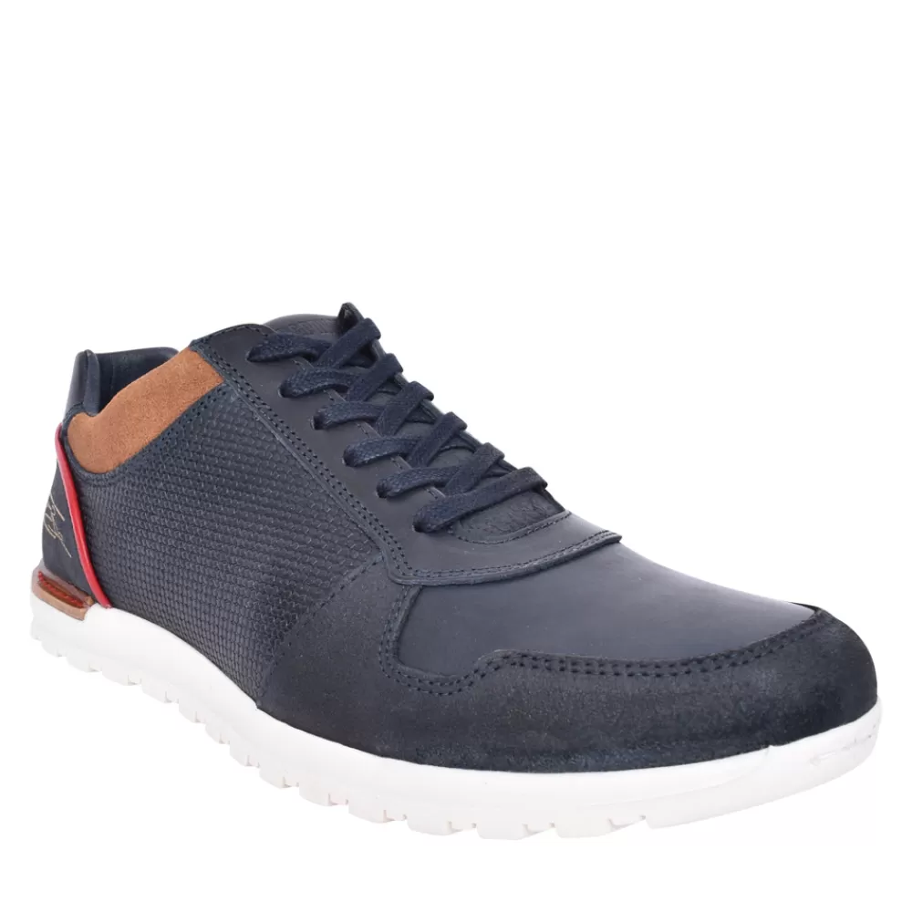 Mens LLOYD & PRYCE Mens Gleeson Laced Trainer In Navy