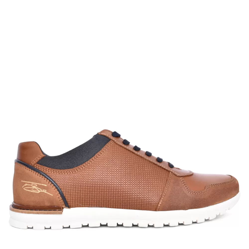 Mens LLOYD & PRYCE Mens Gleeson Laced Trainer In Tan