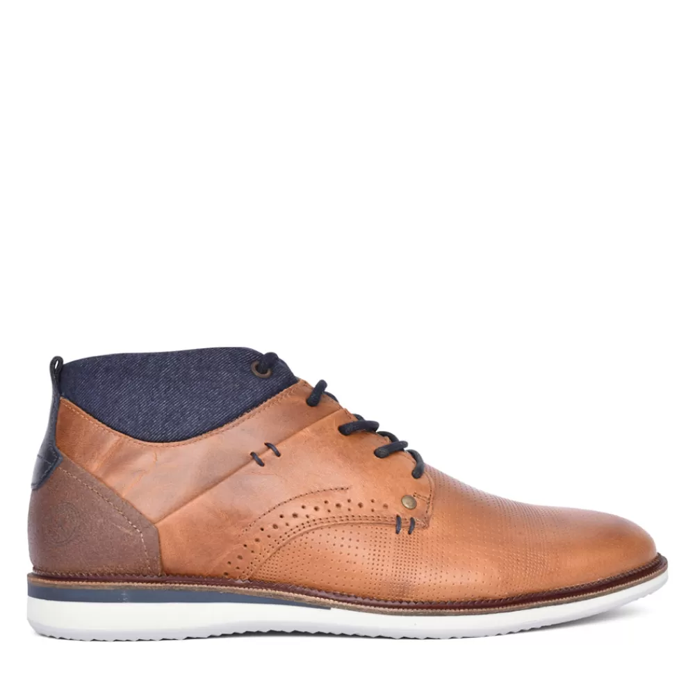 Mens ESCAPE Mens Great Palm Lace Up Ankle Boot In Tan