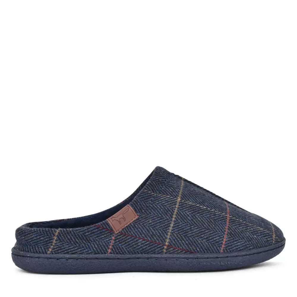 Mens JO & JOE Mens Harrison Mule Slipper In Navy