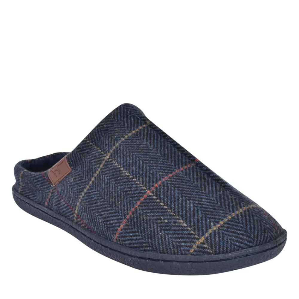 Mens JO & JOE Mens Harrison Mule Slipper In Navy