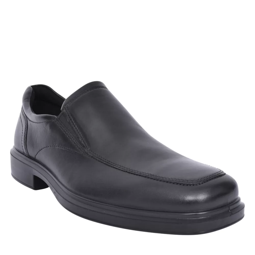 Mens ECCO Mens Helsinki 2 500154 Slip-On Shoe In Black