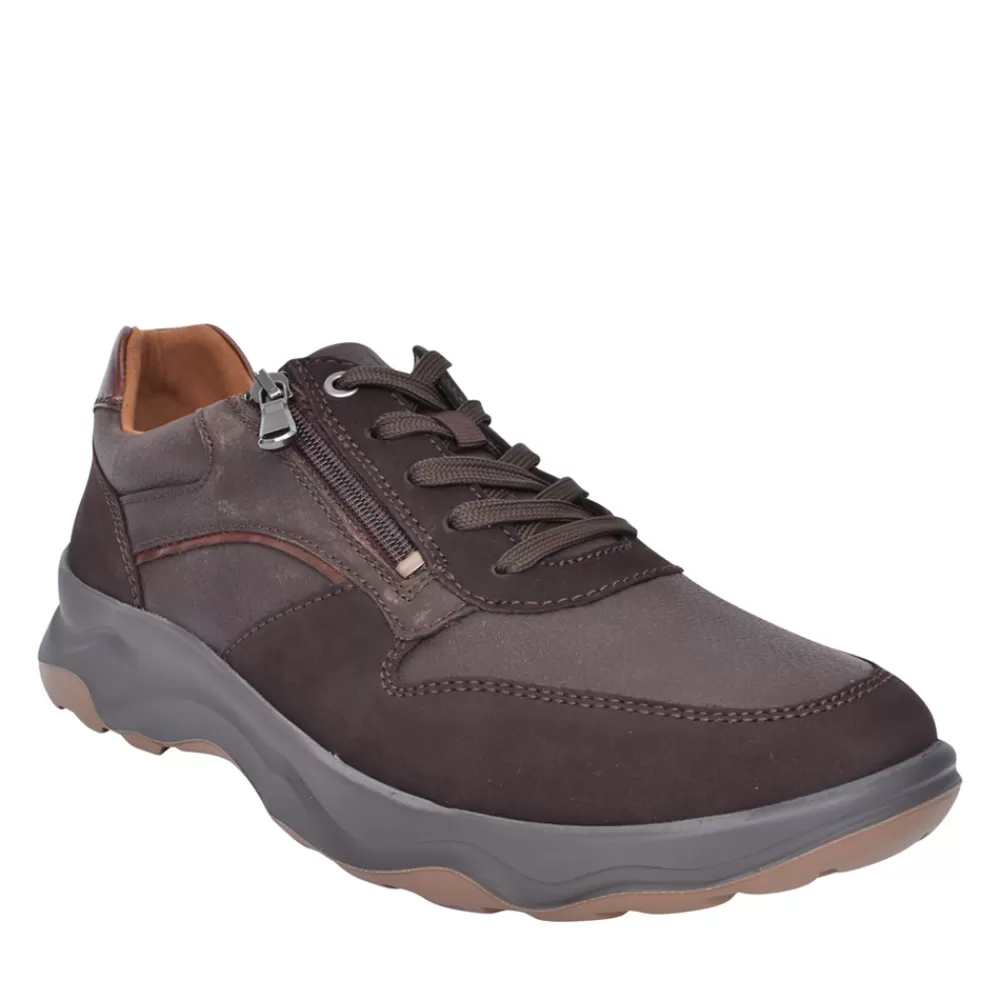 Mens WALDLAUFER Mens H-Max 718006 Trainer In Brown