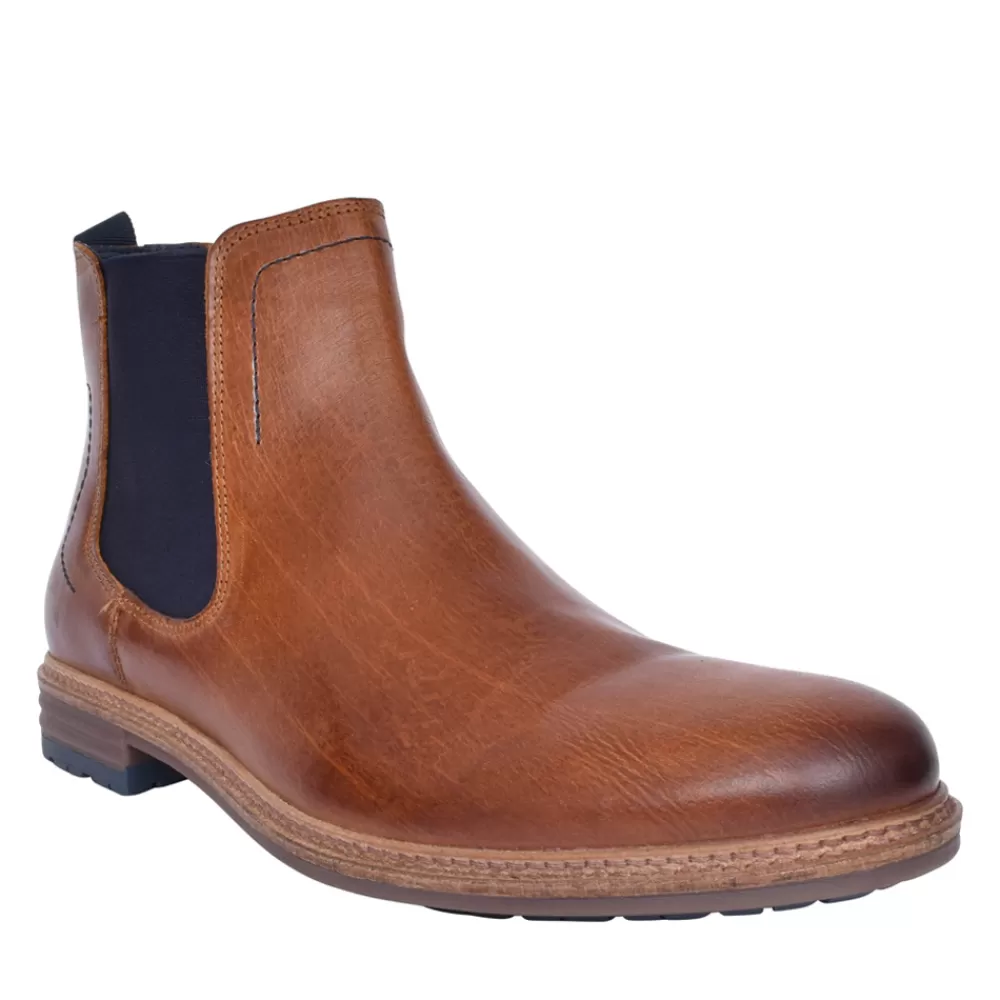 Mens HUSH PUPPIES Mens Justin Chelsea Boot In Tan
