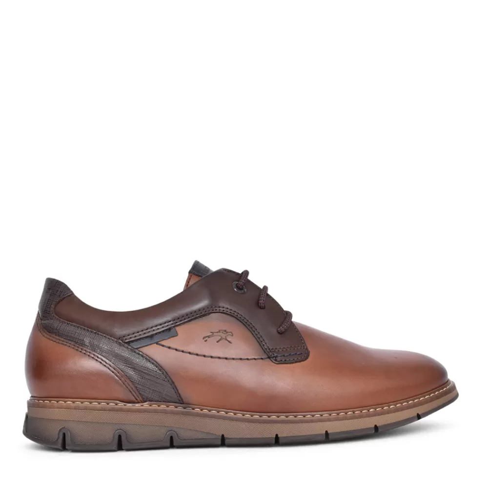Mens FLUCHOS Men's Kiro F0979 Laced Shoe In Brown