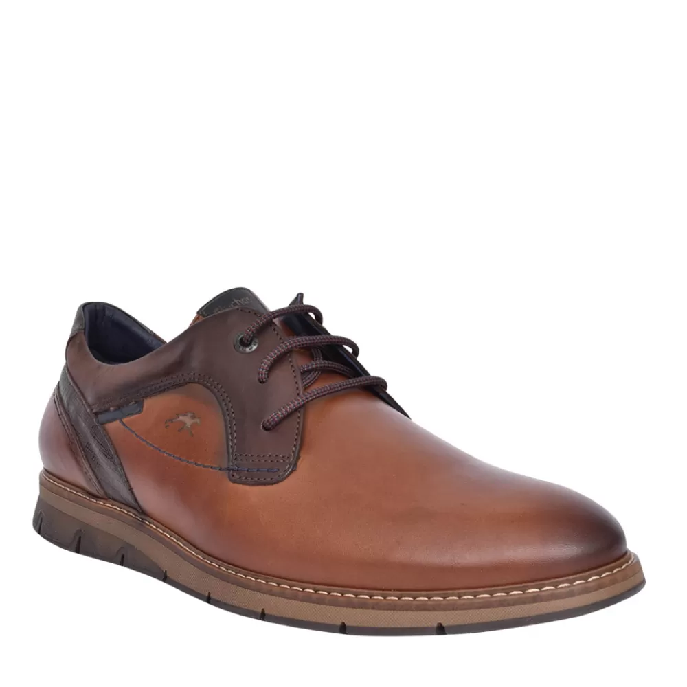 Mens FLUCHOS Men's Kiro F0979 Laced Shoe In Brown