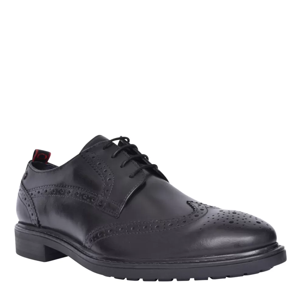 Mens BASE LONDON Mens Lennox Uo03 Laced Shoe In Black