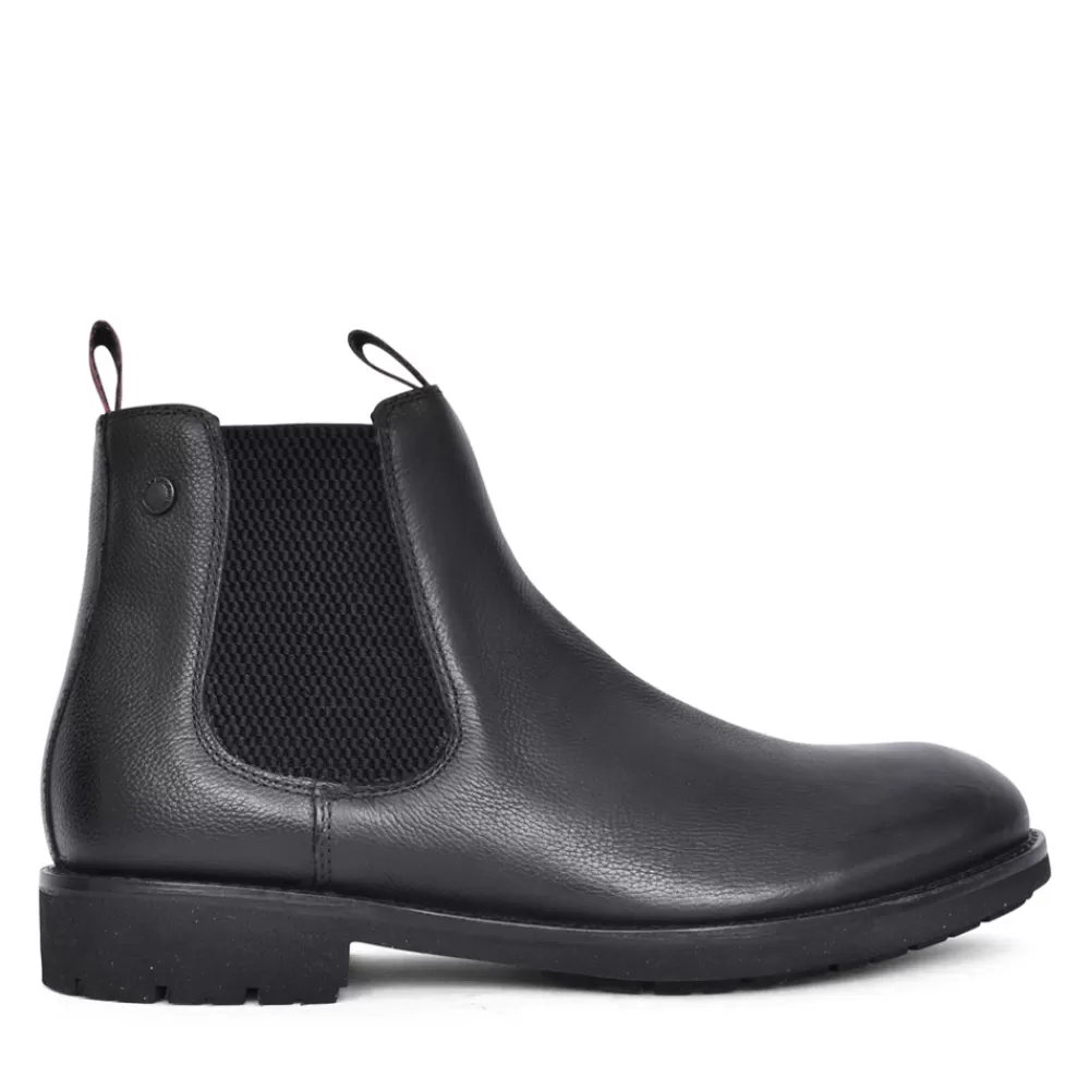 Mens BASE LONDON Mens Ozzy Chelsea Boot In Black