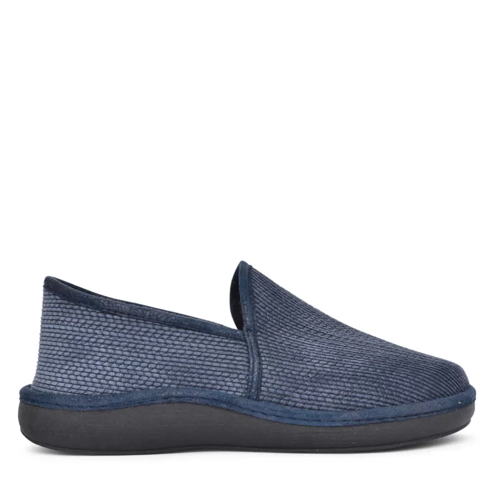 Mens PADDERS Mens Percy Full Slipper In Blue