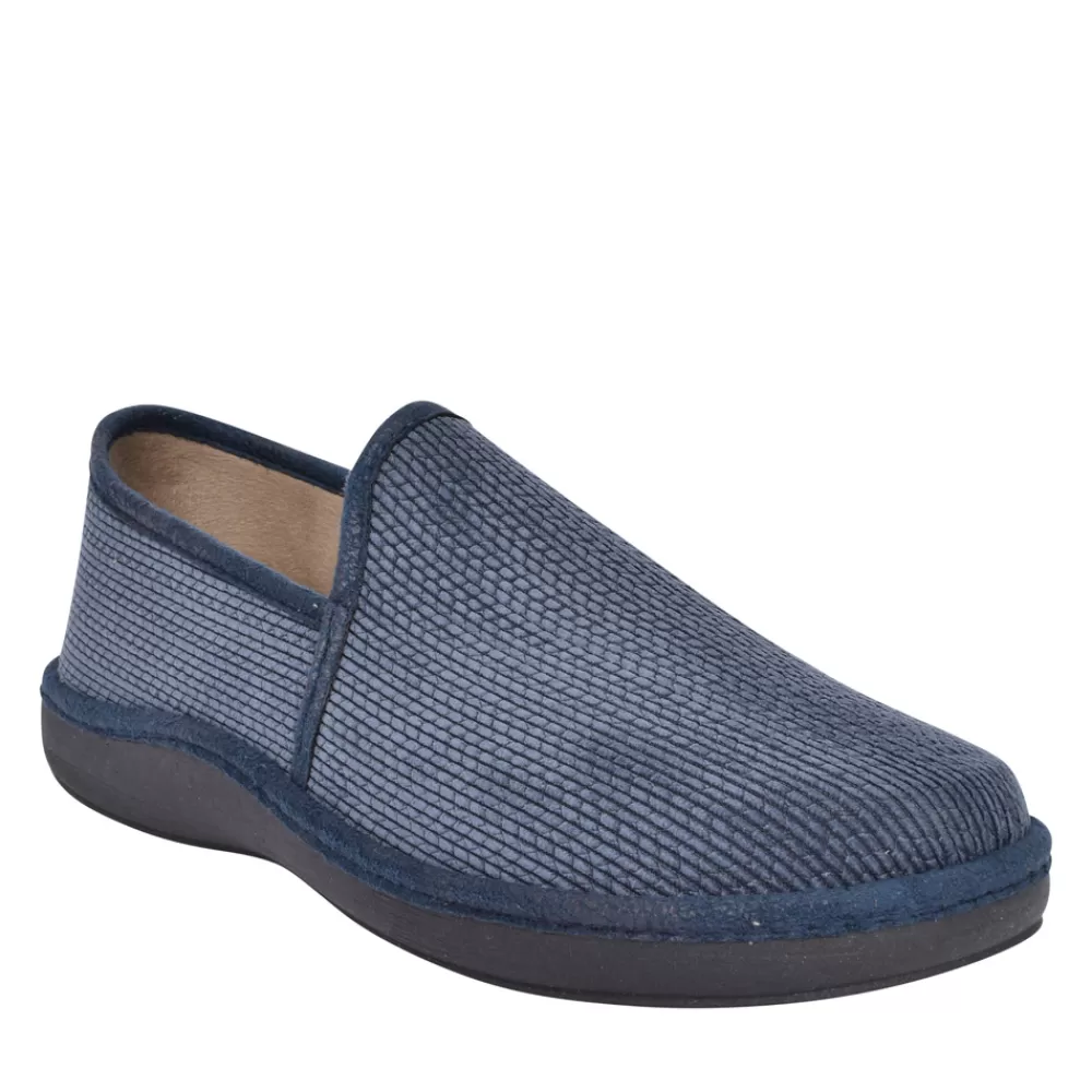 Mens PADDERS Mens Percy Full Slipper In Blue