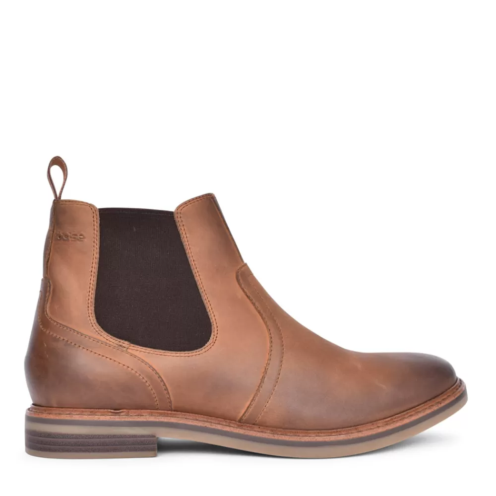 Mens BASE LONDON Mens Rampton Vp04 Slip-On Ankle Boot In Tan