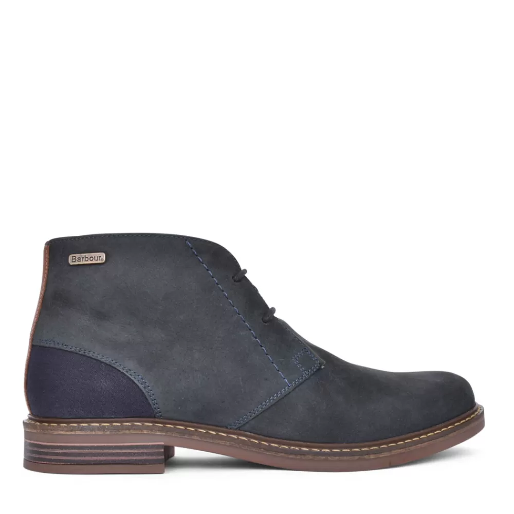 Mens BARBOUR Mens Readhead Chukka Boot In Navy