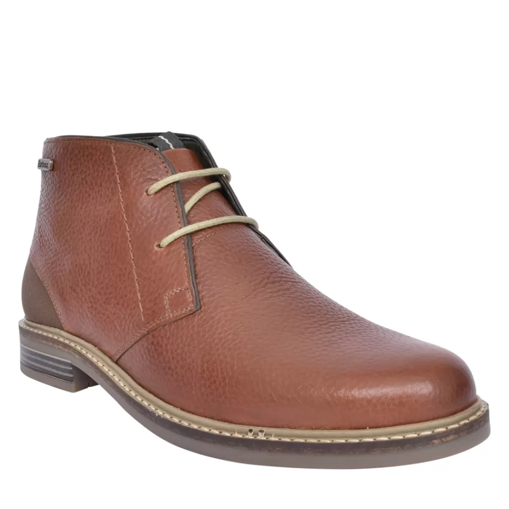 Mens BARBOUR Mens Readhead Laced Chukka Boot In Cognac