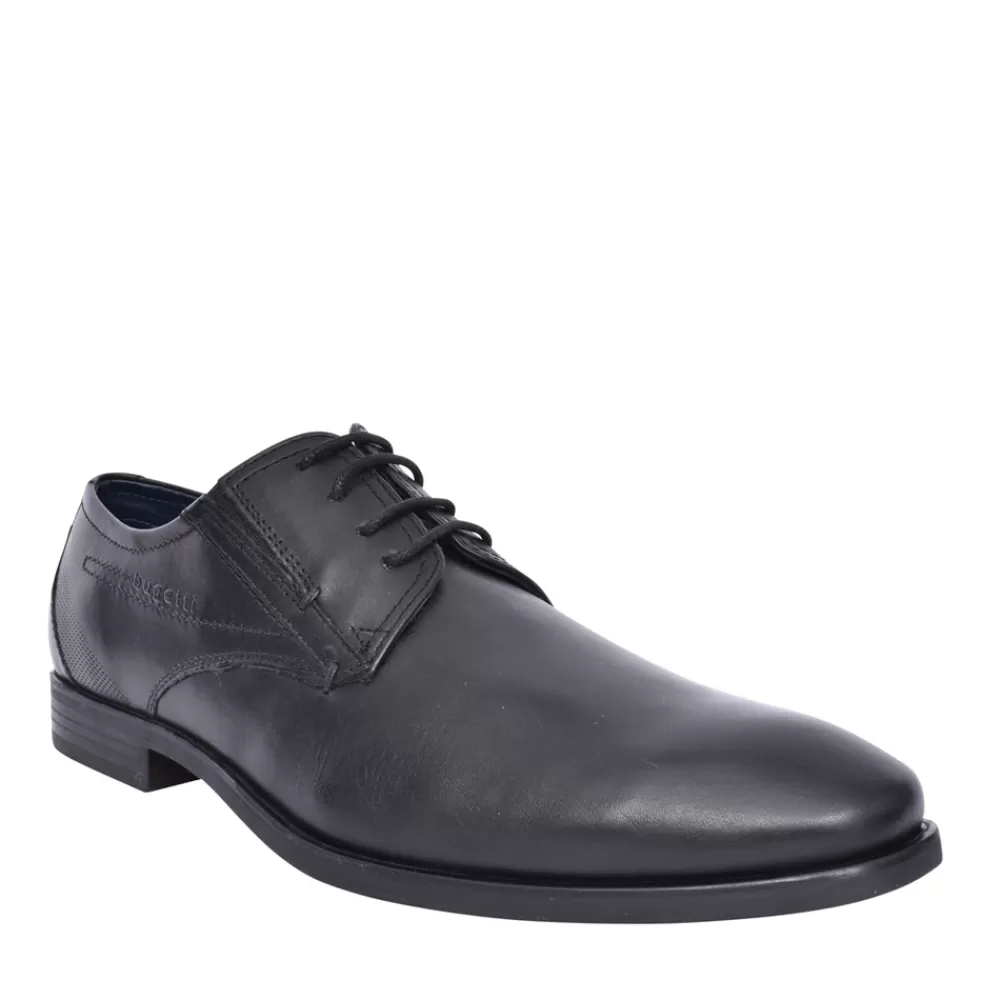 Mens BUGATTI Mens Savio Evo 19608 Lace Up Shoe In Black