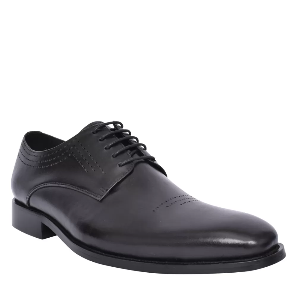 Mens ESCAPE Mens Secret Oath Laced Shoe In Black