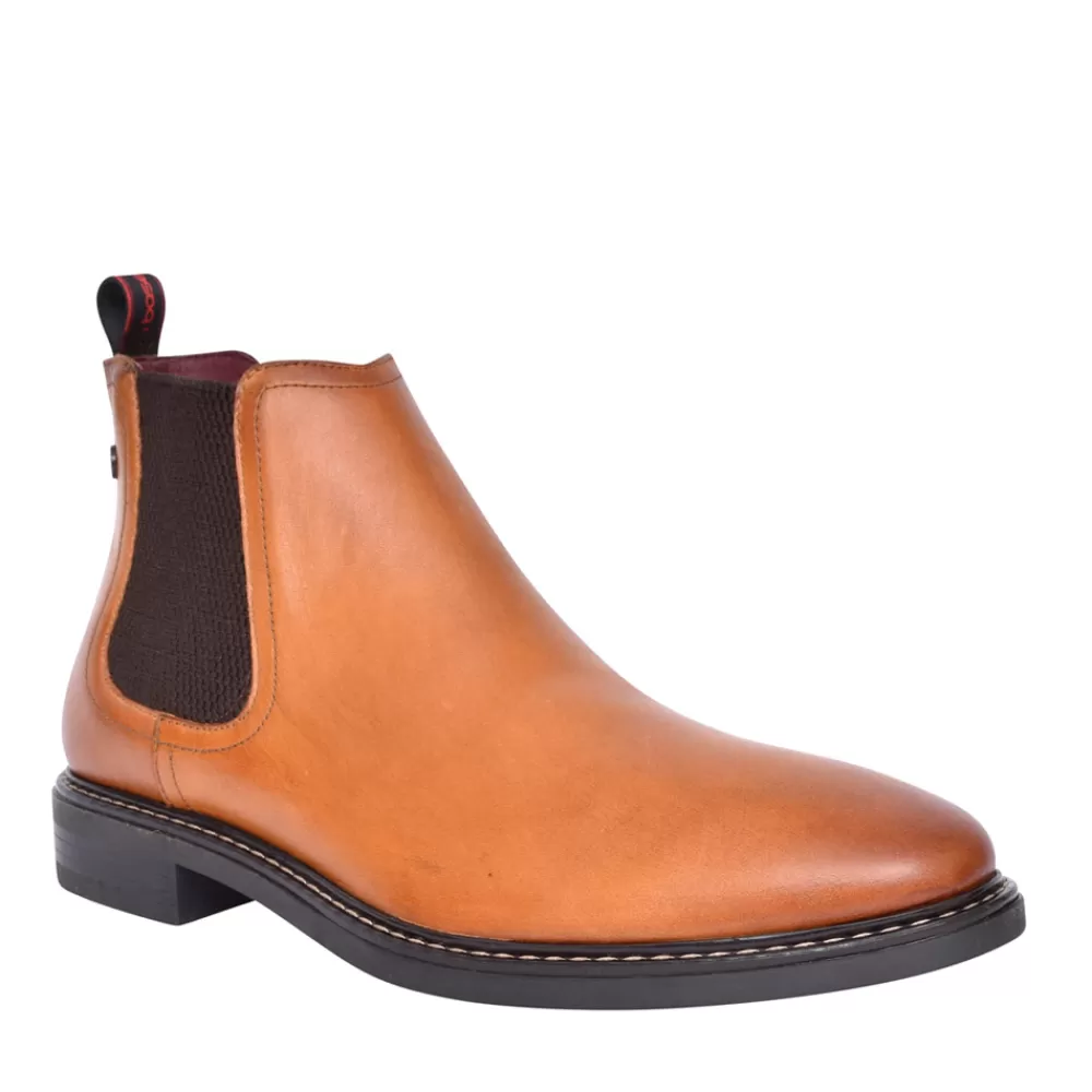 Mens BASE LONDON Mens Seymour Uo04 Chelsea Boot In Tan