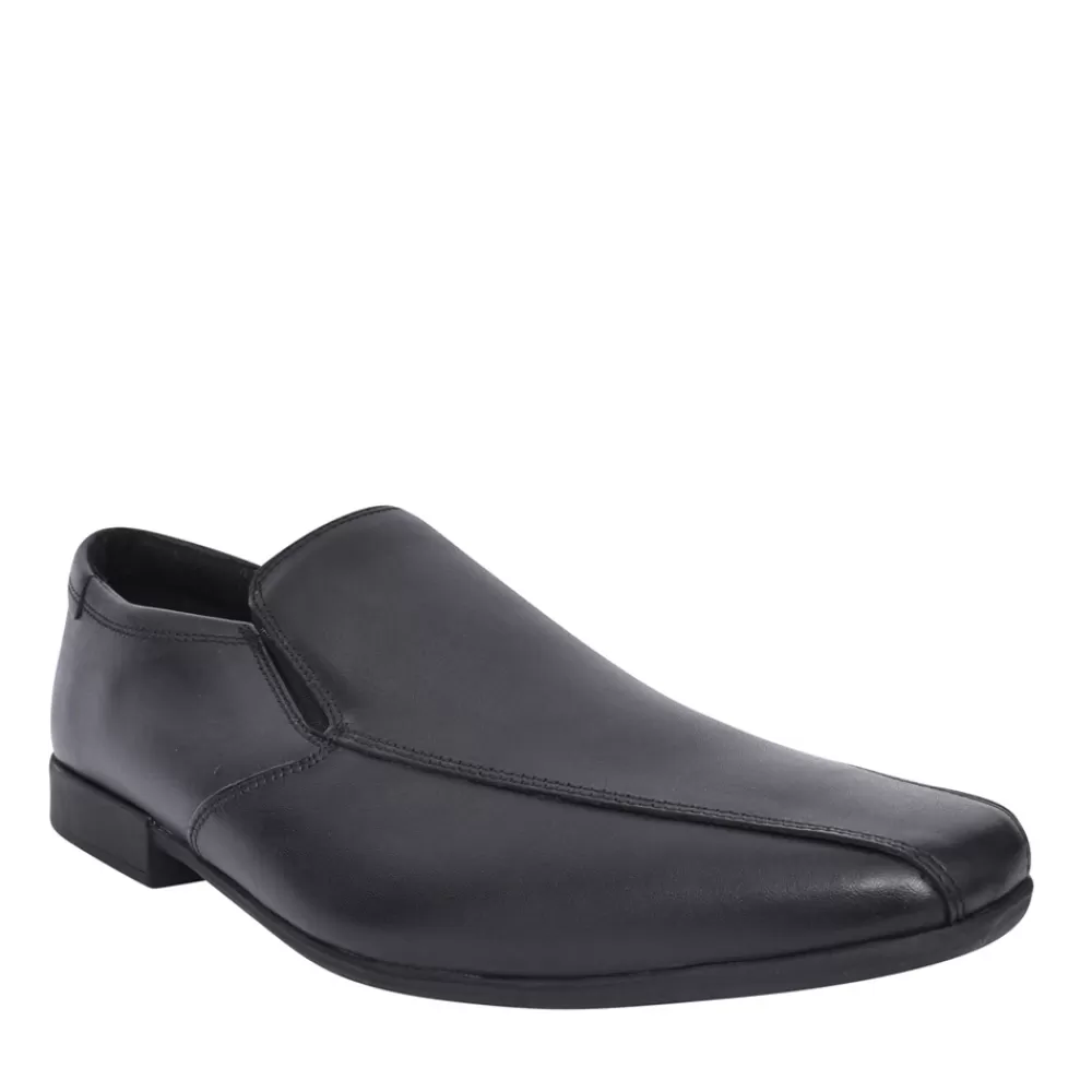 Mens CLARKS Mens Sidton Edge F-Fit Shoe In Black