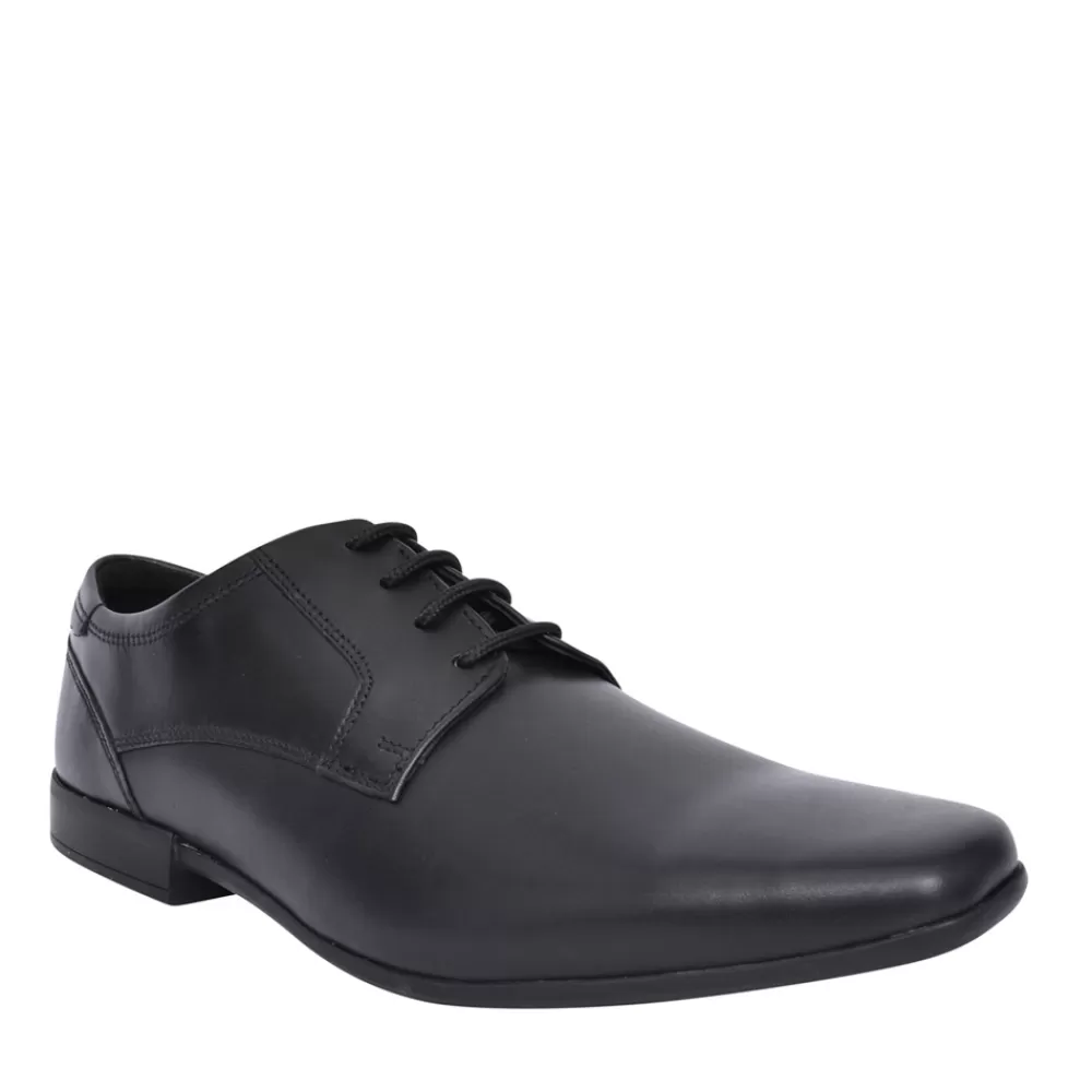 Mens CLARKS Mens Sidton Lace G-Fit Shoe In Blk Leather