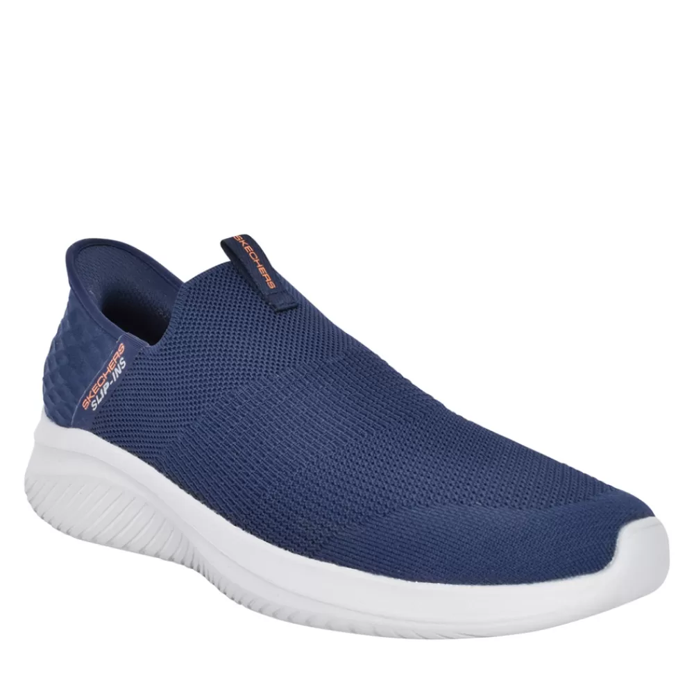 Mens SKECHERS Mens Slip-Ins 232450 Ultra Flex In Navy